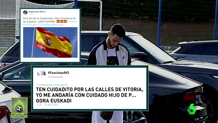 Burgui amenazado en twitter por apoyar el día de la Hispanidad