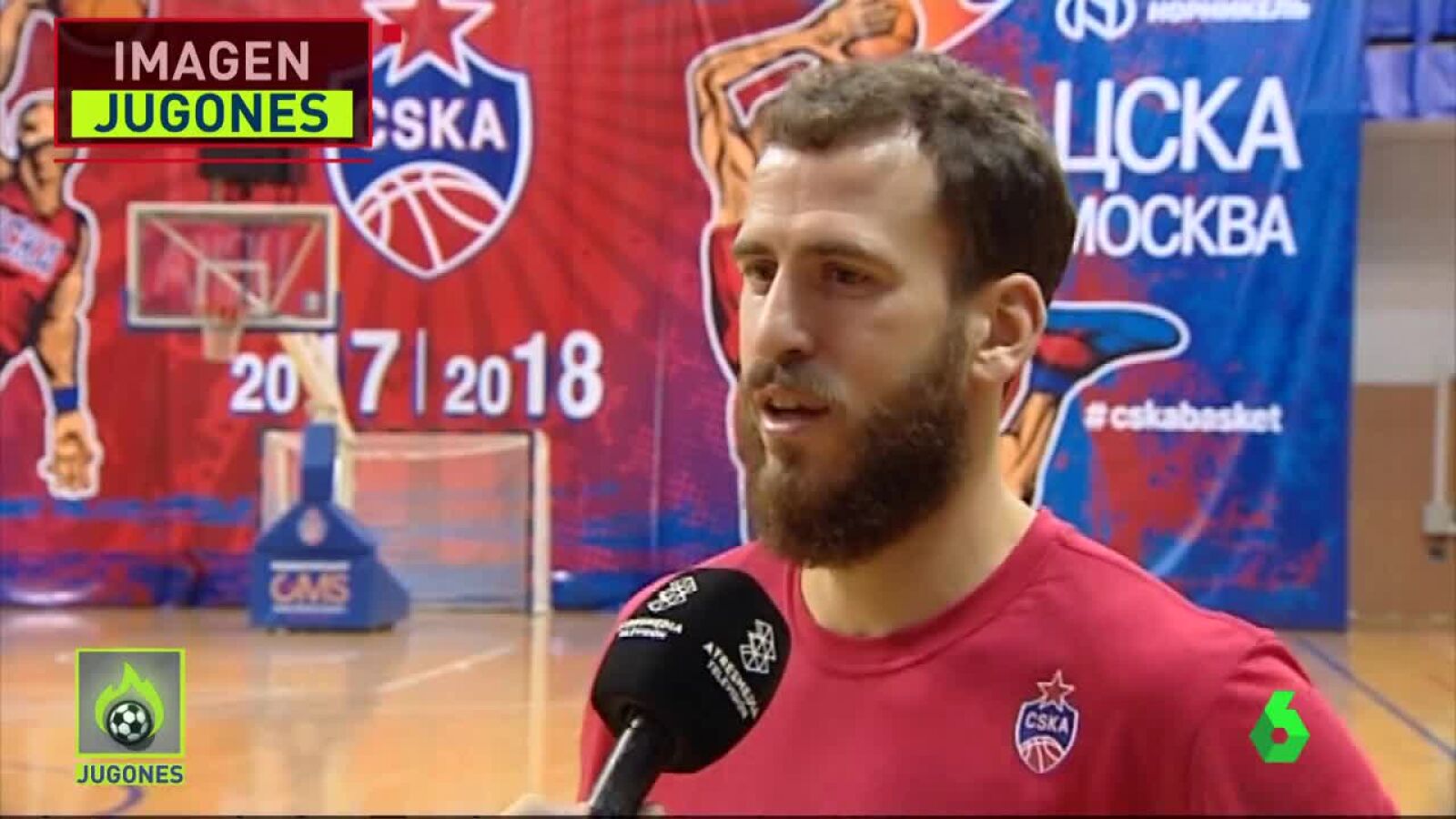Sergio Rodr&iacute;guez, jugador del CSKA