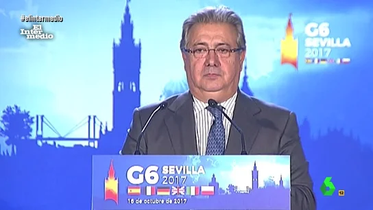 Juan Ignacio Zoido en rueda de prensa Juan Ignacio Zoido
