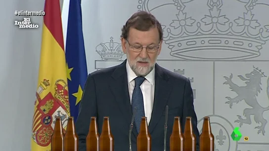 Mariano Rajoy y las cervezas Mariano Rajoy