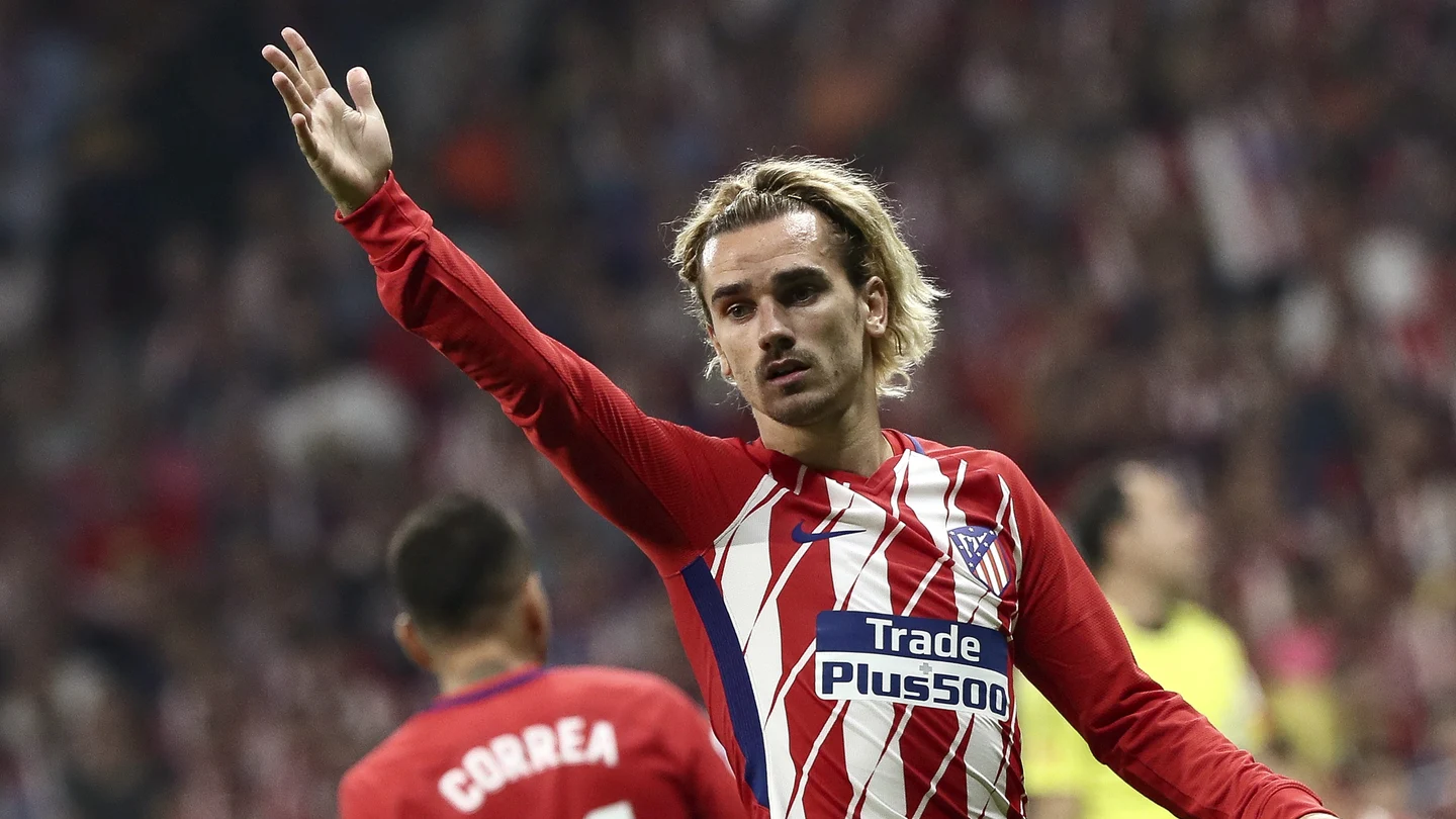 Griezmann, en un partido del Atlético de Madrid Griezmann, en un partido del Atlético de Madrid