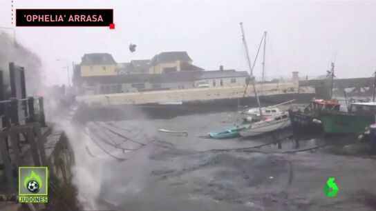 El partido entre el Manchester City y el N&aacute;poles en duda por el hurac&aacute;n 'Ophelia'