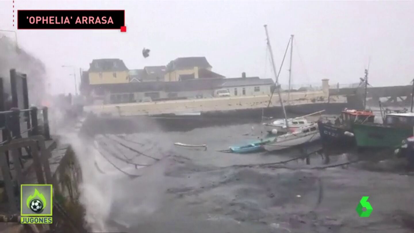 El partido entre el Manchester City y el N&aacute;poles en duda por el hurac&aacute;n 'Ophelia'