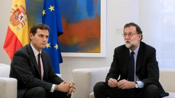 Albert Rivera y Mariano Rajoy