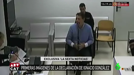 Ignacio González declara ante el juez Velasco Ignacio González declara ante el juez Velasco