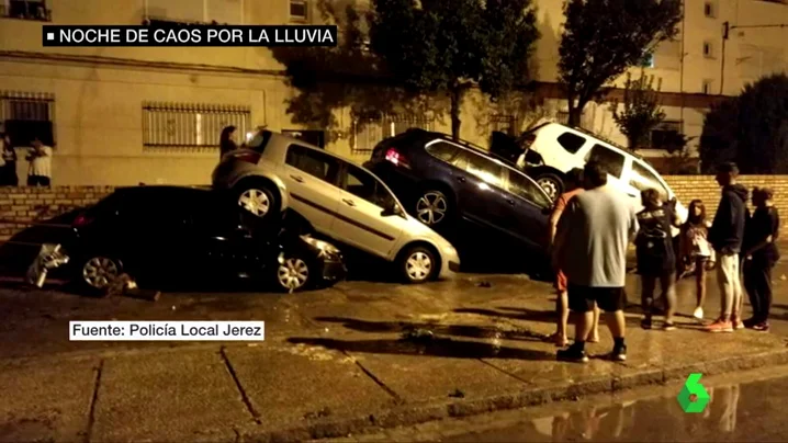 caos inundaciones