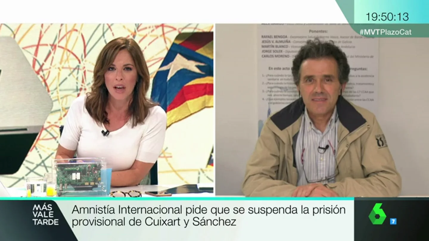 Alex Ramos: "La sociedad catalana ya está fracturada. Ellos la han fracturado" Alex Ramos: "La sociedad catalana ya está fracturada. Ellos la han fracturado"
