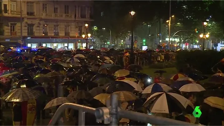 Concentración en Barcelona contra la independencia