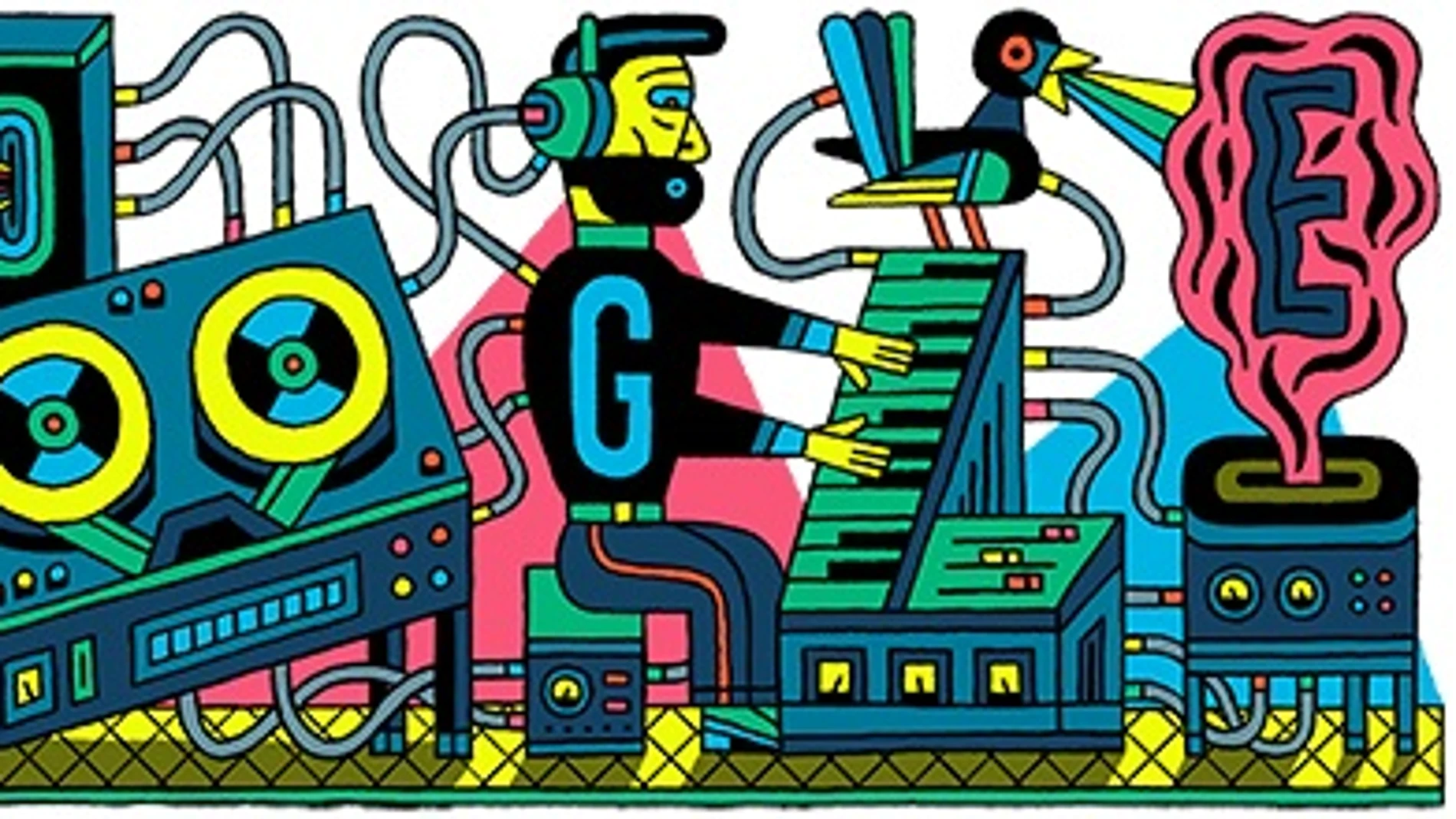 Google conmemora el 66 aniversario de la creación del primer estudio de música electrónica