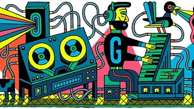 Google conmemora el 66 aniversario de la creación del primer estudio de música electrónica