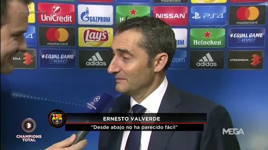 Ernesto Valverde, entrenador del FC Barcelona Ernesto Valverde, entrenador del FC Barcelona