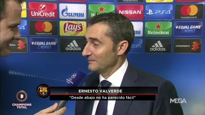 Ernesto Valverde, entrenador del FC Barcelona Ernesto Valverde, entrenador del FC Barcelona