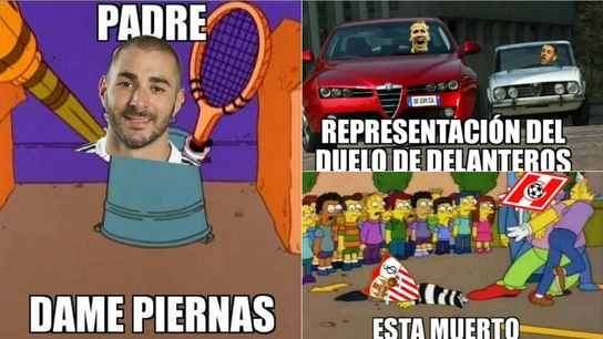 Los 'memes' del Madrid-Tottenham y el Spartak-Sevilla Los 'memes' del Madrid-Tottenham y el Spartak-Sevilla