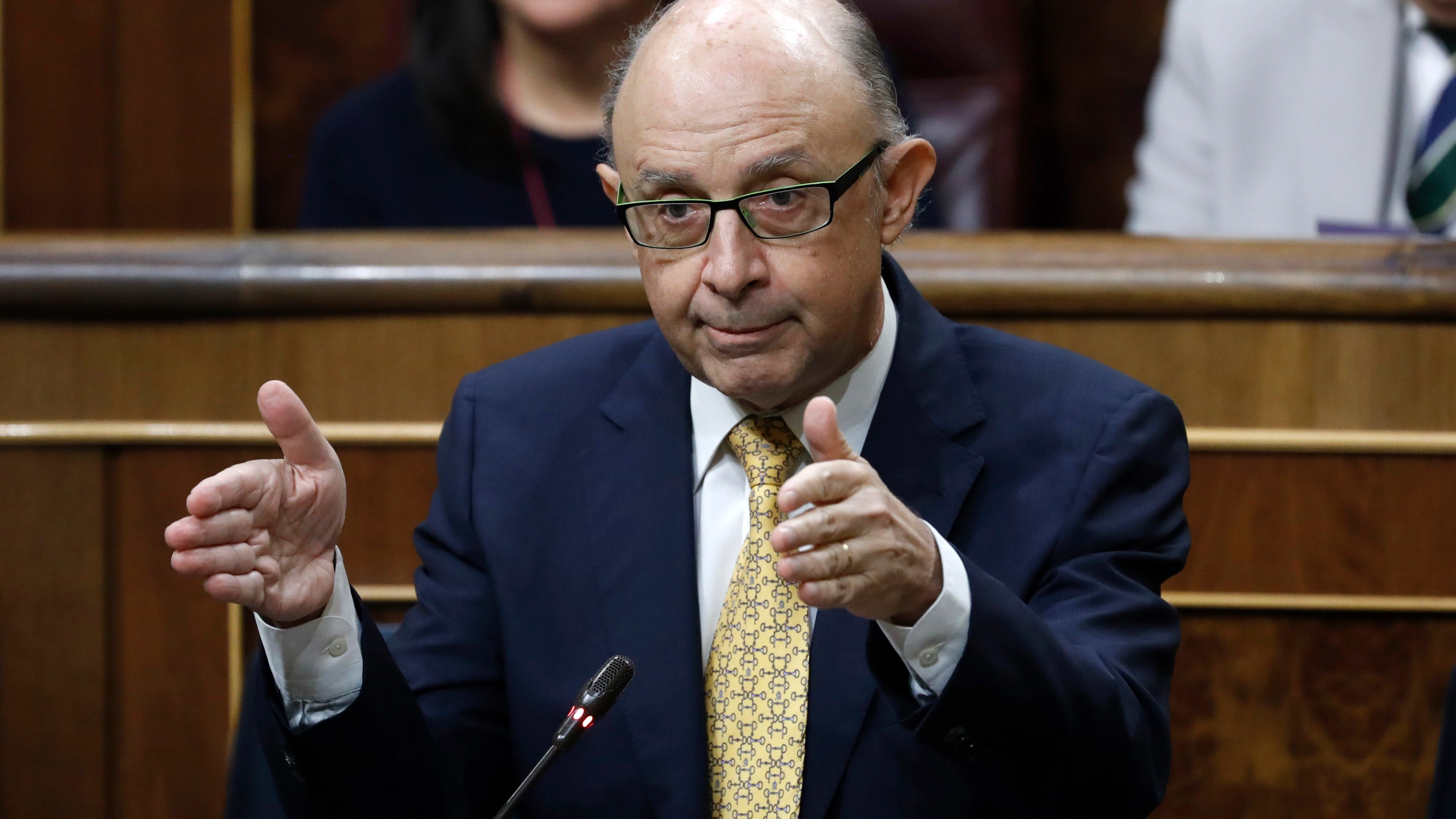 El ministro de Hacienda, Cristóbal Montoro