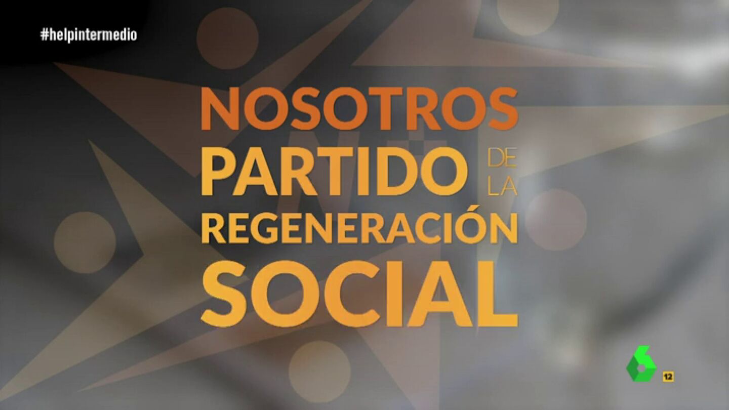 Nosotros partido de la regeneraci&oacute;n social