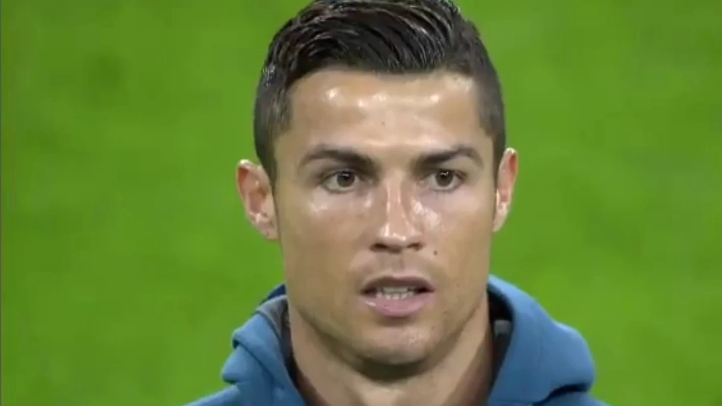 Cristiano, antes de un partido de Champions con el Madrid Cristiano, antes de un partido de Champions con el Madrid