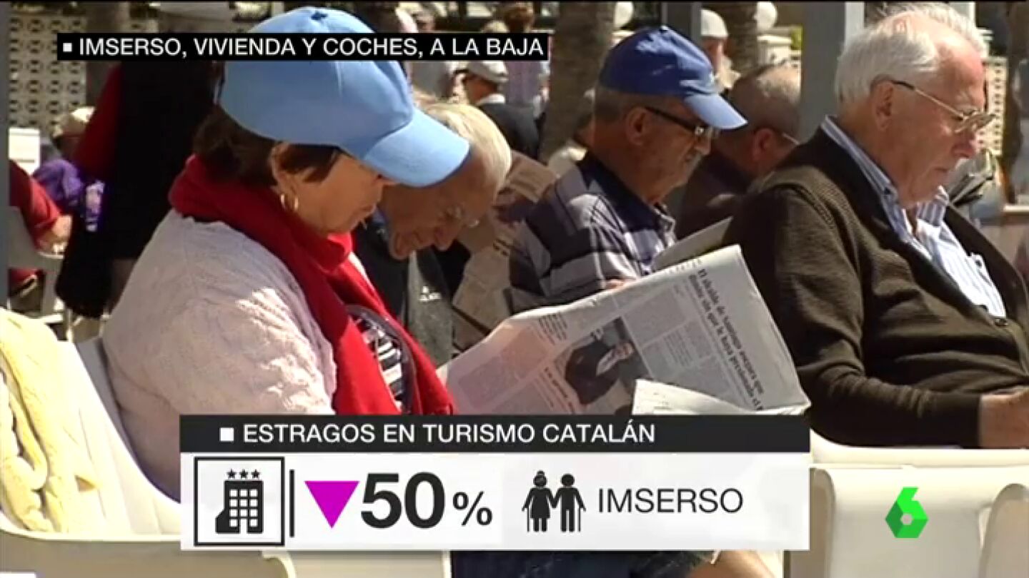 Imserso, vivienda y coches a la baja en Catalu&ntilde;a