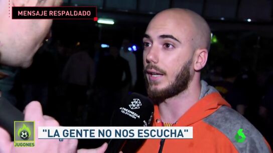 La afici&oacute;n del Barcelona opina sobre el posicionamiento pol&iacute;tico del club