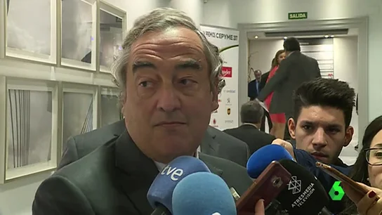Juan Rosell, presidente de la CEOE habla con los medios Juan Rosell, presidente de la CEOE habla con los medios