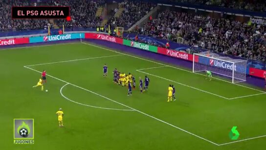 El golazo de falta de Neymar que recuerda a Ronaldinho