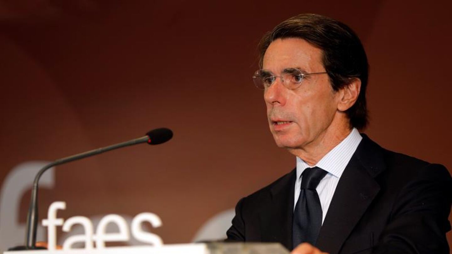 El expresidente del Gobierno, Jos&eacute; Mar&iacute;a Aznar 