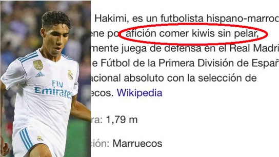 'Troleo' de Wikipedia a Achraf 'Troleo' de Wikipedia a Achraf
