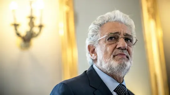 El tenor español Plácido Domingo El tenor español Plácido Domingo