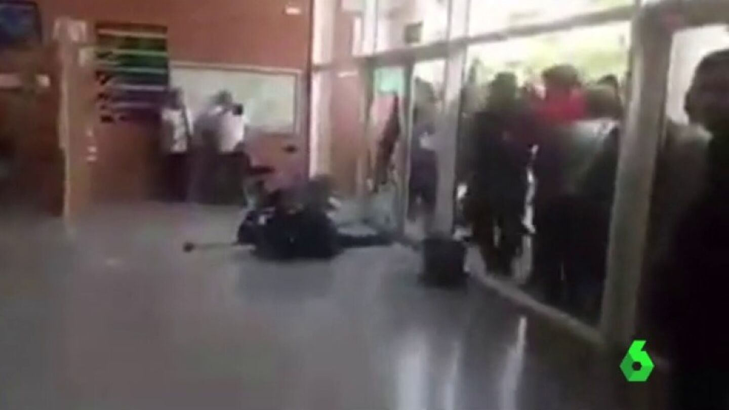 Agresi&oacute;n a un guardia civil durante el 1-O