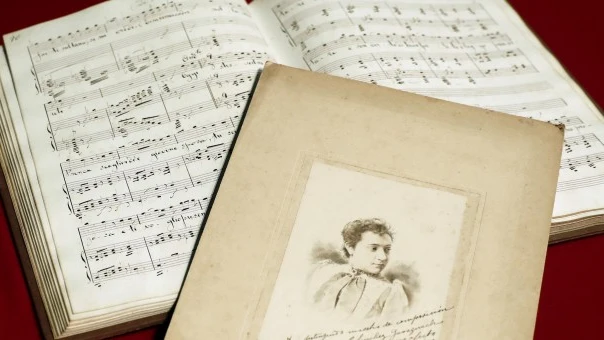 La partitura manuscrita de Maria Lluïsa Casagemas