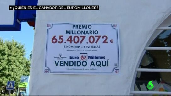 N&uacute;mero ganador de 65 millones de euros