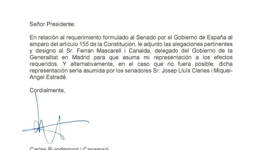 Alegaciones del Govern Alegaciones del Govern