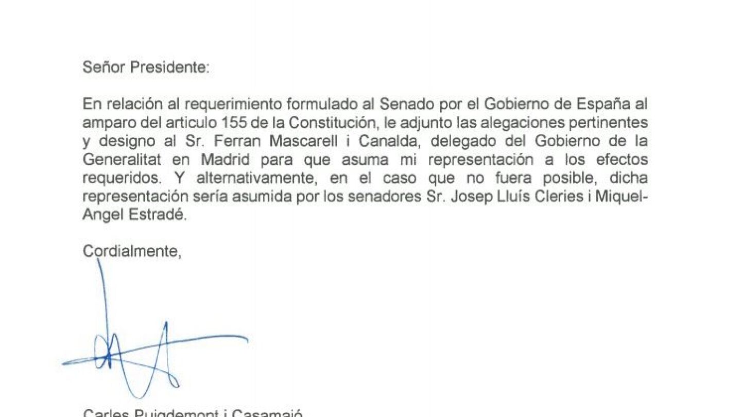 Alegaciones del Govern