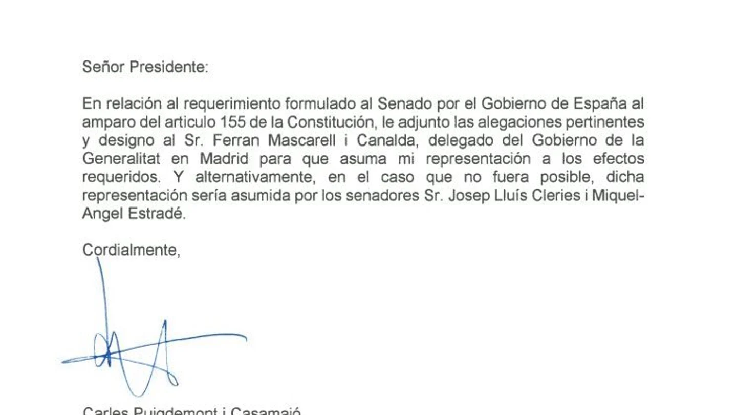 Alegaciones del Govern Alegaciones del Govern