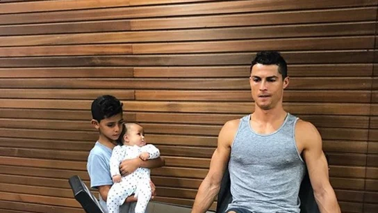 Cristiano Ronaldo entrenando Cristiano Ronaldo entrenando