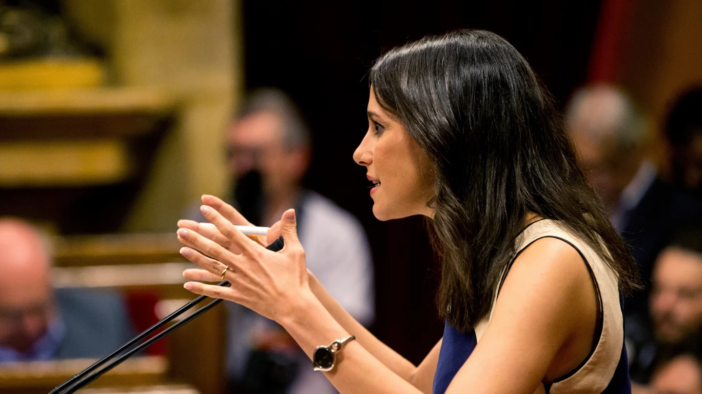 La lider de Ciudadanos en Cataluña Inés Arrimadas La lider de Ciudadanos en Cataluña Inés Arrimadas