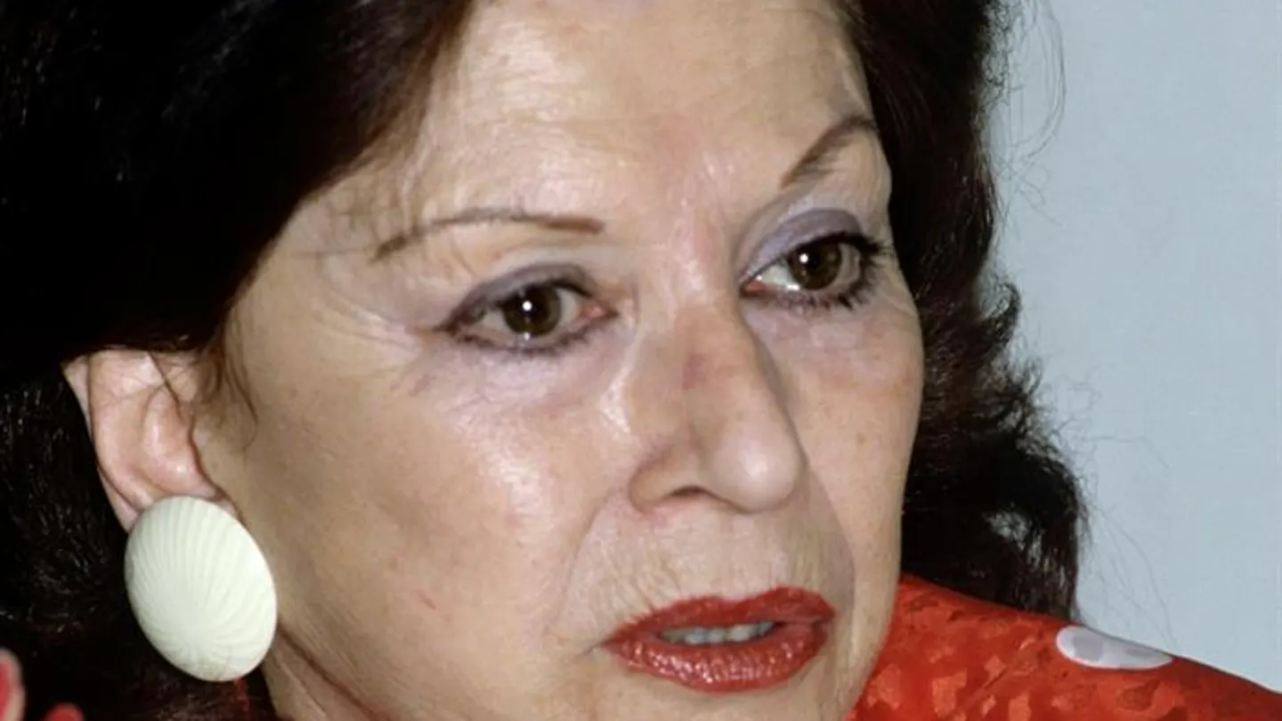 La trapecista Maria Cristina del Pino Segura La trapecista Maria Cristina del Pino Segura