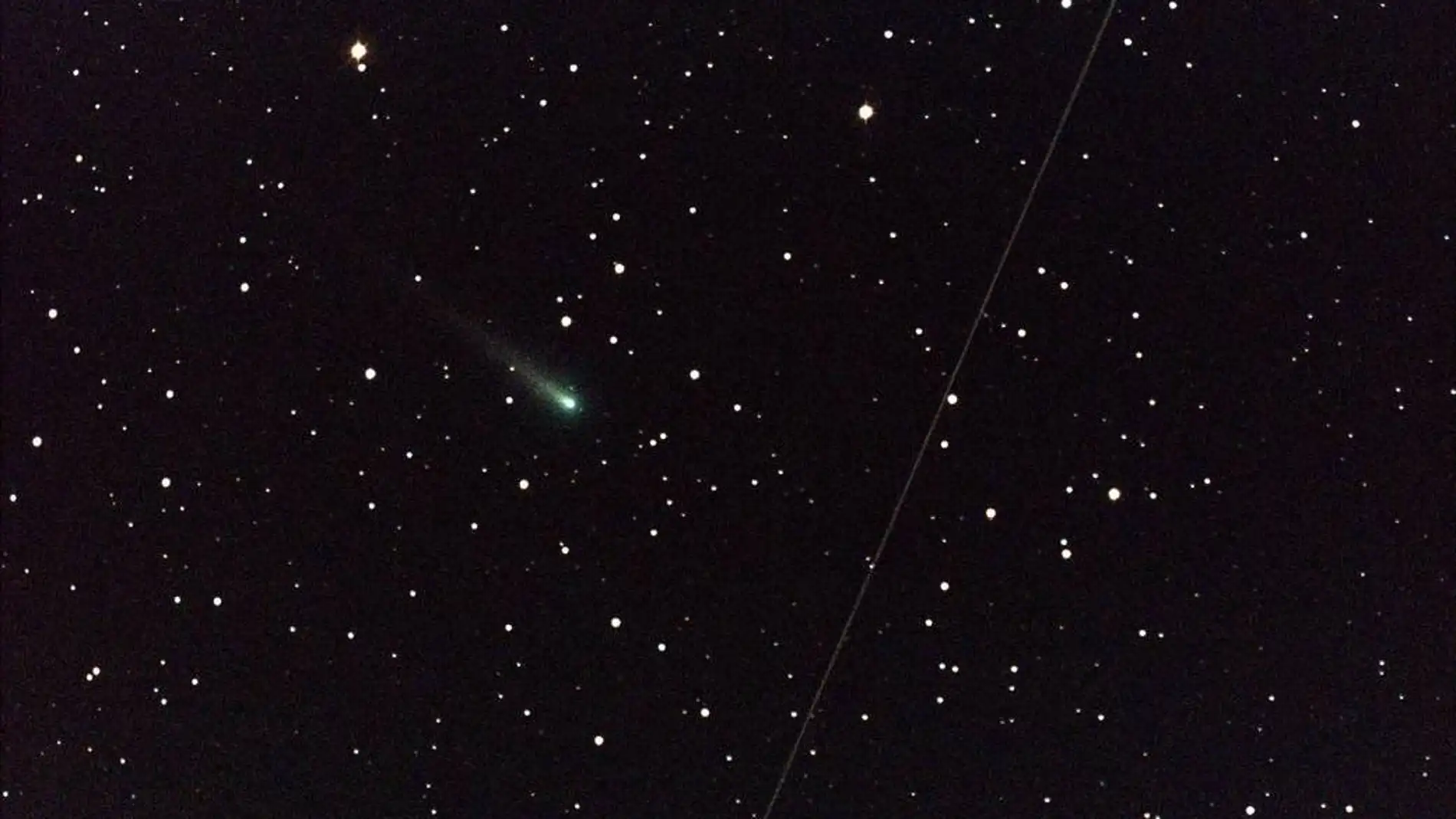 Imagen de archivo de un cometa
