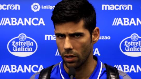 Juanfran, en zona mixta