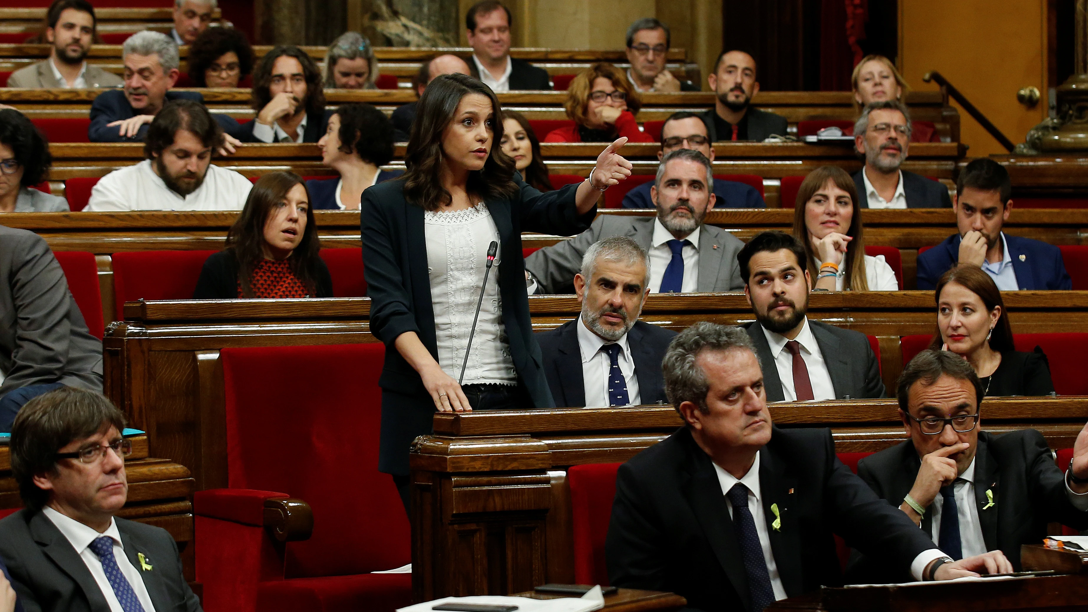 Rifirrafe entre Inés Arrimadas y Carme Forcadell