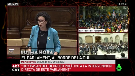 La diputada de Junts Pel Sí, Marta Rovira La diputada de Junts Pel Sí, Marta Rovira