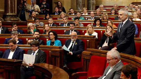 Imagen del interior del Parlament de Cataluña Imagen del interior del Parlament de Cataluña