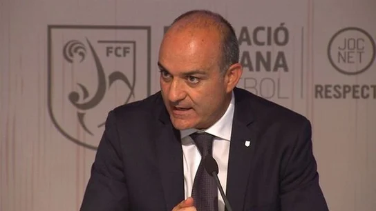 Andreu Subiés, expresidente de la Federación Catalana de Fútbol Andreu Subiés, expresidente de la Federación Catalana de Fútbol