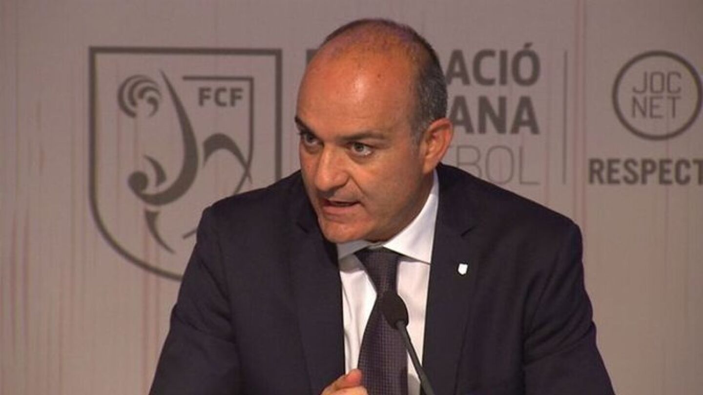 Andreu Subi&eacute;s, expresidente de la Federaci&oacute;n Catalana de F&uacute;tbol
