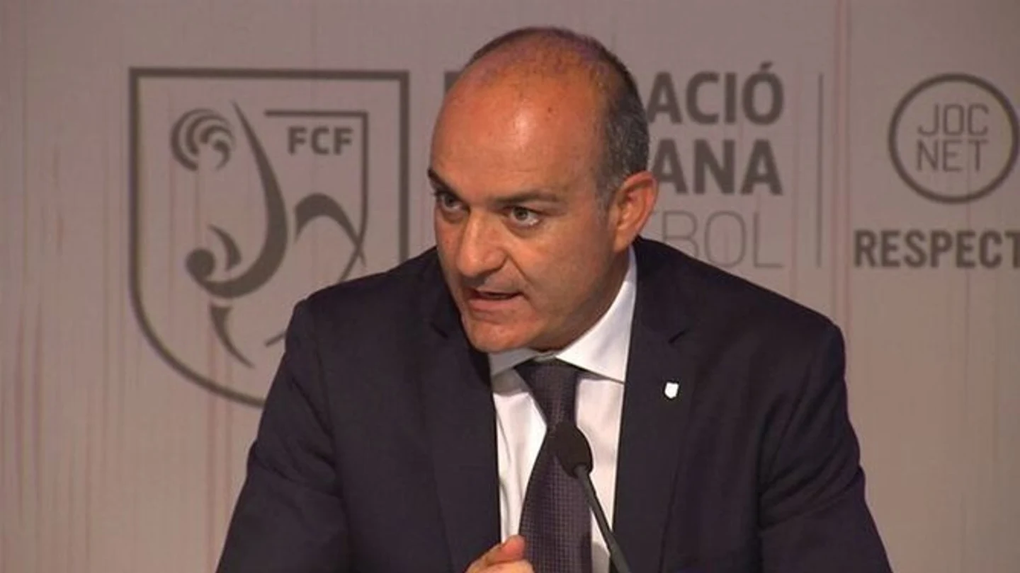 Andreu Subiés, expresidente de la Federación Catalana de Fútbol Andreu Subiés, expresidente de la Federación Catalana de Fútbol