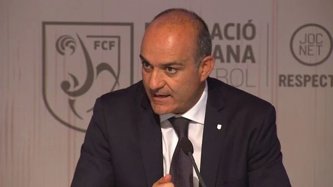 Andreu Subiés, expresidente de la Federación Catalana de Fútbol