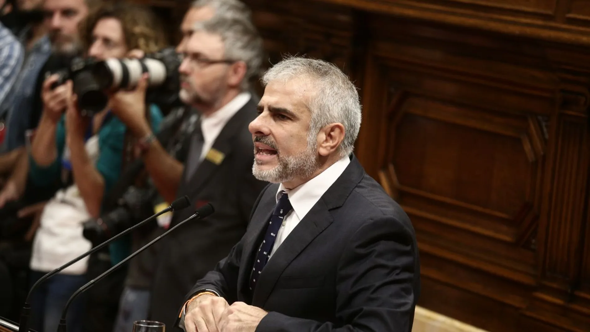 Carlos Carrizosa, diputado de Ciudadanos en el Parlament