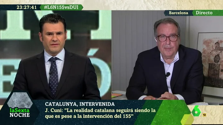 El periodista Josep Cuní El periodista Josep Cuní