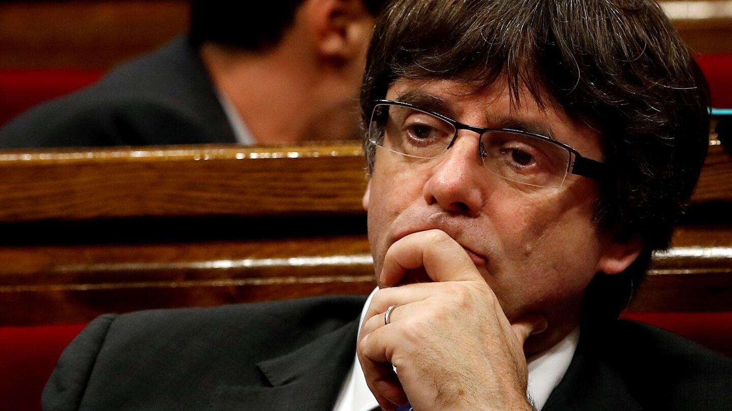 El presidente de la Generalitat, Carles Puigdemont