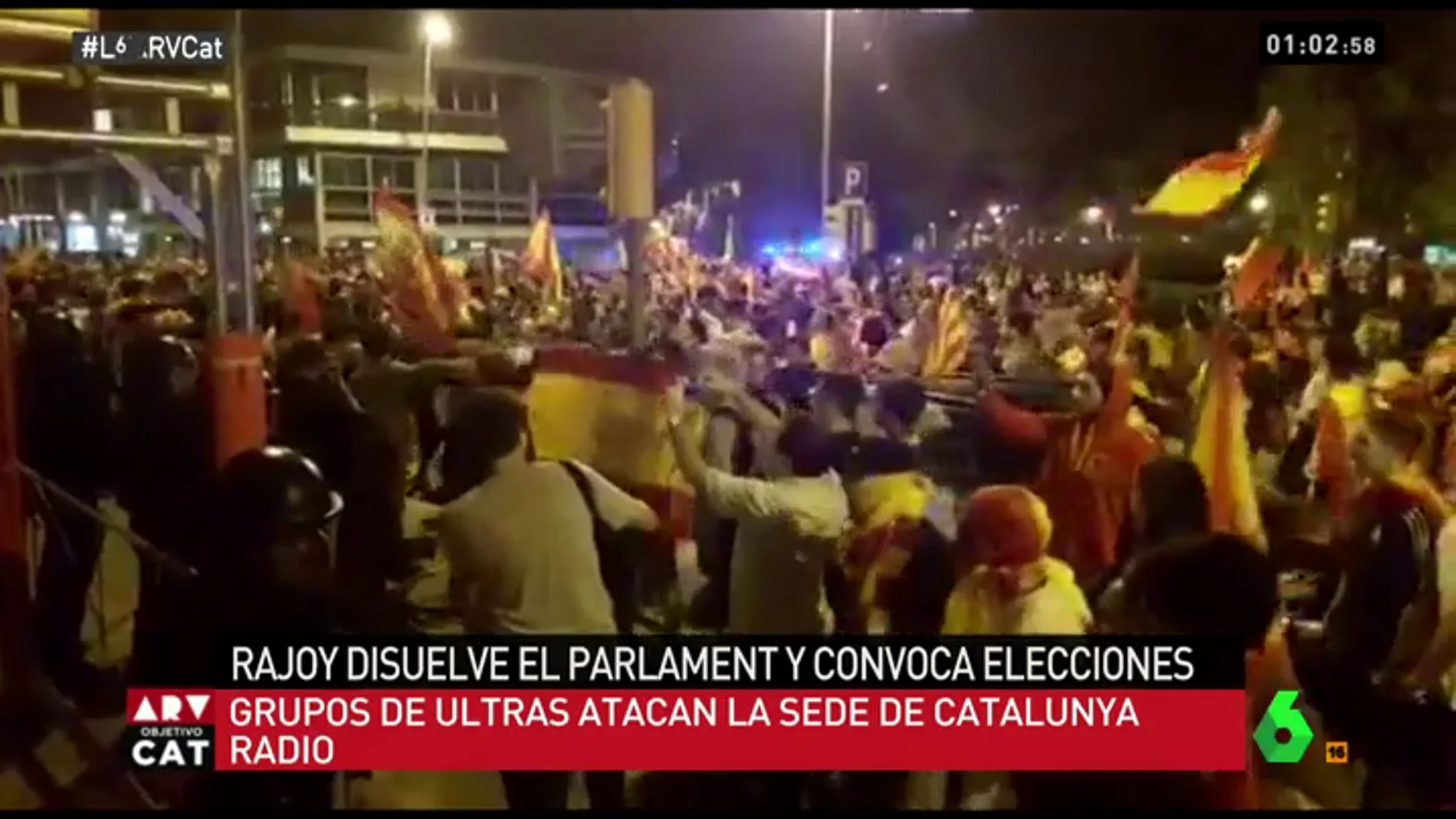 Ataque a la sede de Catalunya Radio