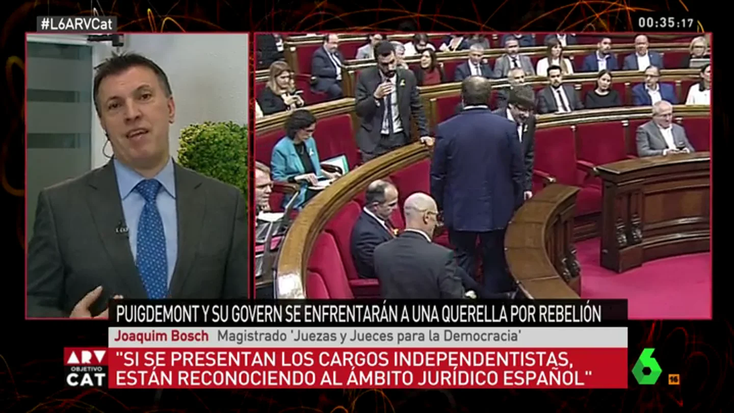 Joaquim Bosch, magistrado de 'Juezas y Jueces para la Democracia' Joaquim Bosch, magistrado de 'Juezas y Jueces para la Democracia'